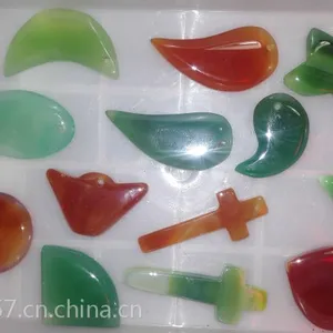 镇平玉器工艺品玛瑙吊坠批发十字架水滴平安扣小玛瑙吊坠大量批发