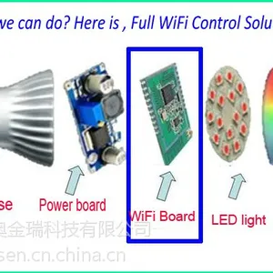 wifi智能灯 wifi球泡灯 wifi灯泡