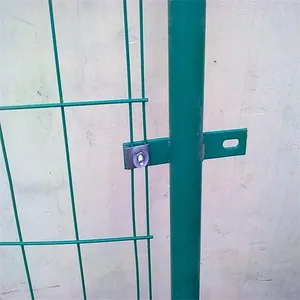 园林花坛绿铁丝折弯护栏网