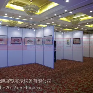 上海会议铝型材展板搭建商,企业宣传白色展板出租
