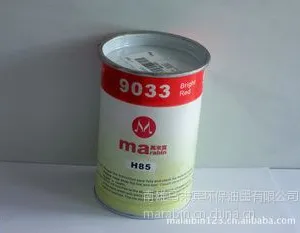 供应马来宾H85系列双组份金属玻璃油墨