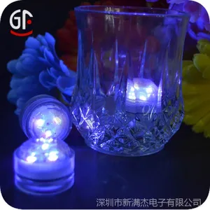 深圳生产厂家供应LED潜水灯 花形潜水灯 防水钻石潜水蜡烛