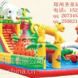 小型幼儿园充气玩具 儿童充气弹跳蹦蹦床幼儿园游乐设备 开封哪里有卖充气城堡的