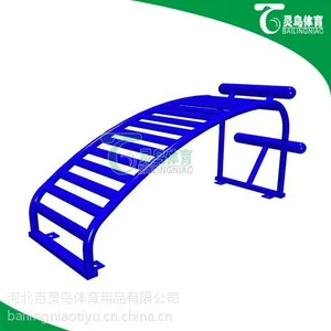 唐山百灵鸟G108单联腹肌板、室外健身器材、广场健身器材、小区健身器材厂家、全民健身路径
