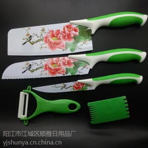 ***促销 百年牡丹5件套 百年蔷薇五件套 热卖地摊产品刀具