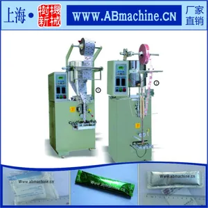 树新机械SML-260立式包装机，适应对象:液体,膏体类,如酱油,洗洁精,洗发水,果冻,果汁等