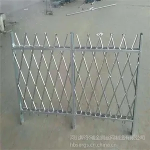 供应公园仿竹节护栏 不锈钢喷塑竹节篱笆 别墅安装仿竹围栏