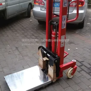 鸿福叉车,鸿福手动液压模具堆高机