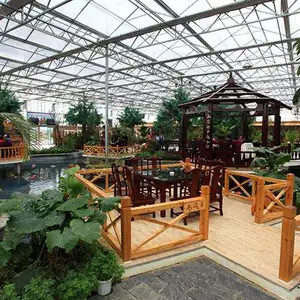 郑州|新郑|荥阳|新密温室大棚型生态餐厅设计建造厂家