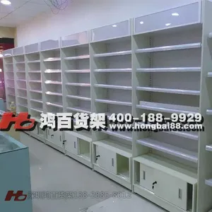 厂家直销药店货架,冷轧钢材质货架供应