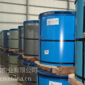 ***建筑彩涂钢卷 彩钢铁皮 CGCC热镀锌彩涂钢卷 纵剪开平加工