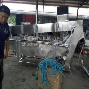 忻州烫脱一体机_诸城众友机械_鹅烫脱一体机