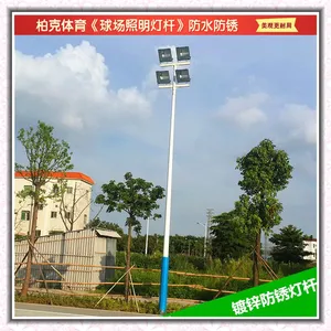 东凤镇室内专用球场灯杆 羽毛球场灯杆***