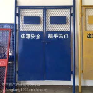 中国建筑施工电梯防护门基坑护栏尔阳塔吊护栏 现货销售