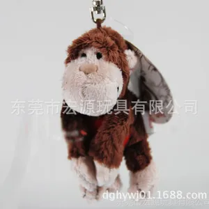 定制毛绒玩具猴子(图) 可爱猴子大猴子 书包猴子挂件来图加工定制