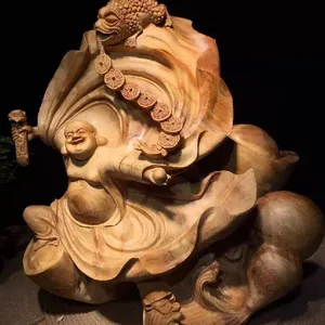 崖柏艺术 根雕工艺品 太行崖柏摆件 千年崖柏根雕成品 ***用品弥勒观音关公人物动物花鸟