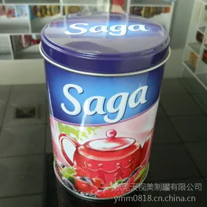 东莞厂家定制圆形糖果礼品包装铁罐
