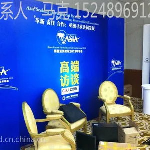 三亚智仁同达 木质背景板搭建|桁架背景板搭建