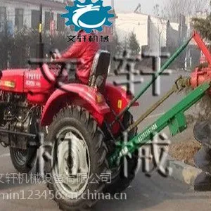 新款拖拉机双钻头挖坑机 强劲有力汽油挖坑机 山地改造栽树挖坑机