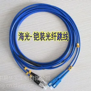 海光铠装光纤跳线 铠装光纤连接器