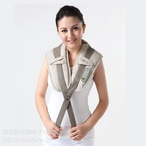 好来康电脑式振动 办公族多功能颈椎按摩器 低价批发 家用捶打按摩披肩
