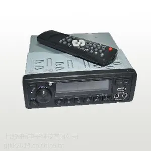 公交车大巴车客车 DVD播放器连接电视机 车载影音
