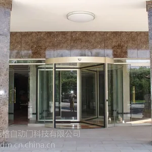 三翼旋转门安装设计感应自动旋转门维修保养