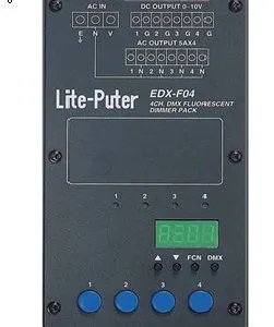 环境灯光系统/四回路日光灯调光器EDX-F04库号:M400794