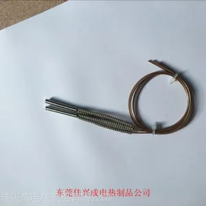 生产供应高功率密度单头电热管 小型高功率单头电热管