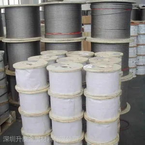 供应304不锈钢钢丝绳 包胶不锈钢钢丝绳 镀锌钢丝绳 316不锈钢钢丝绳