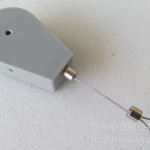 供应杭州春康拉线盒生产厂家 钢丝锁扣伸缩超市卖场商店防盗