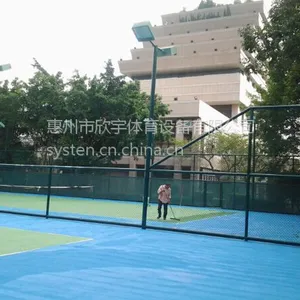 惠州网球场翻新，学校操场地面翻新，跑道翻新改造，硅PU篮球场重做