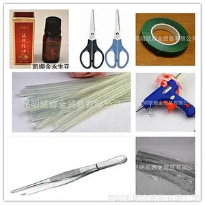 永生花礼盒DIY花艺必备工具套餐 永生花高端制作7件套 ***批7送1