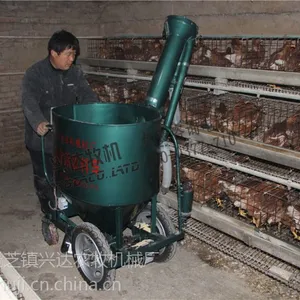 优质养殖客户商产品 笼养蛋鸡电动喂料车 兴达牧机