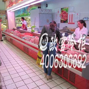北京天津河北、乐家超市鲜肉保鲜柜、15米长鲜肉保鲜柜哪里可以买到