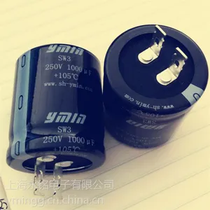 125℃ 3000小时 超高耐温品牛角型铝电解电容450V220UF
