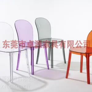 供应供应水晶塑料椅,餐椅,PC透明椅,亚克力椅,鬼椅 AC-047A
