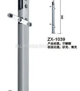 供应供应不锈钢砂面立柱、玻璃扶手立柱