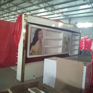 北京慕修广告专业生产商场烤漆专柜精品展示柜制作厂家