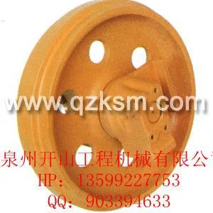 供应w挖掘机 神钢引导轮SK300 四轮一带 底盘件 现货供应
