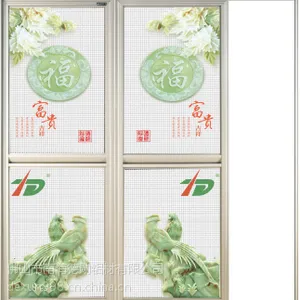 广东德勋 厂家直销 2012款豪华推拉防盗纱门 彩绘金刚网 纱窗 价格洽谈