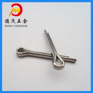 德茂不锈钢开口销 304国标开口插销燕尾销