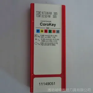 CCMT09T304-PF4225潍坊山特维克外圆精加工钢件刀具