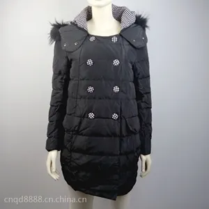 古素羽绒服 杭州菜鸟渠道折扣女装批发走份 一手货源