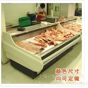 北京冷鲜肉展示柜价格 石家庄超市生鲜猪肉柜价格