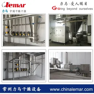 常州力马-破壁灵芝孢子粉喷雾干燥机设备LPG-100、喷雾塔干燥机器