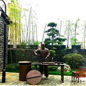 安徽雕塑公司设计制作合肥银屏街景观雕塑城市雕塑人物雕塑定制