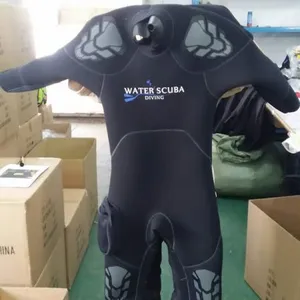 半干衣 半干式潜水服不带鞋,6MM冬潜服批发 WATER SCUBA量身订制