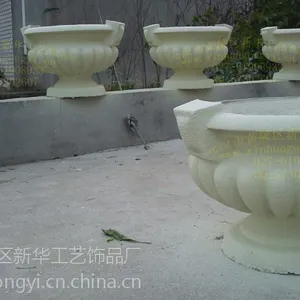 优质树脂花盆 砂岩大型花钵 园林花盆规格