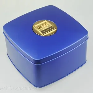 野生灵芝袍子粉铁盒 灵芝胶囊铁盒子 灵芝含片铁盒铁罐礼盒厂